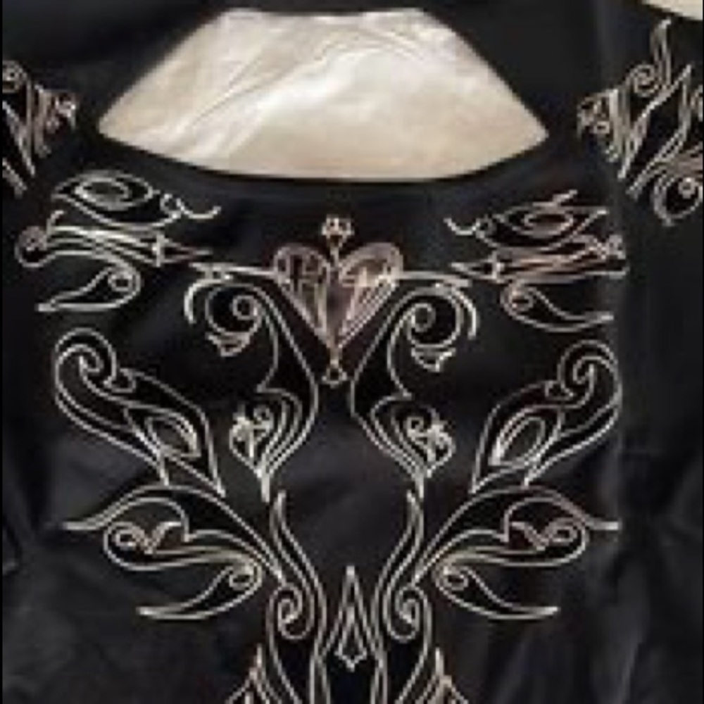 Harley sweater with cutouts